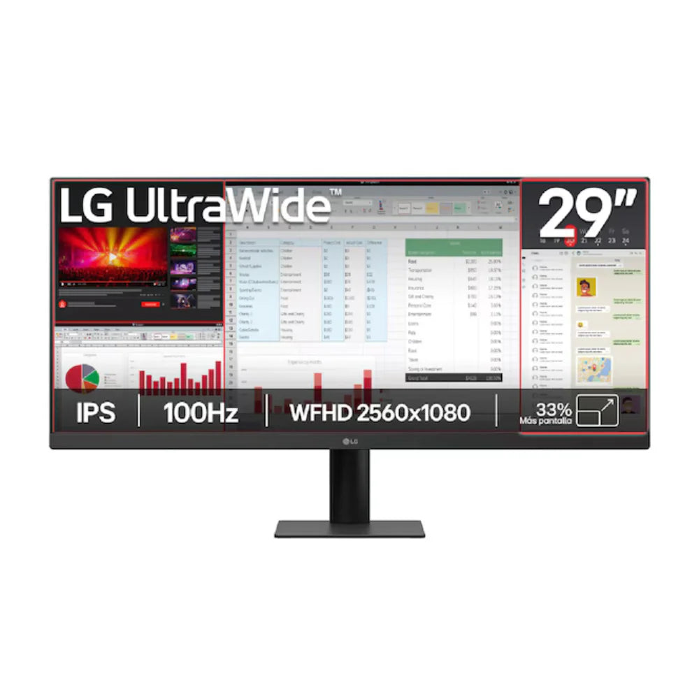 Monitor Lg 29″ Ips Ultrawide Full Hd 100hz Hdr10 29U511A-B
