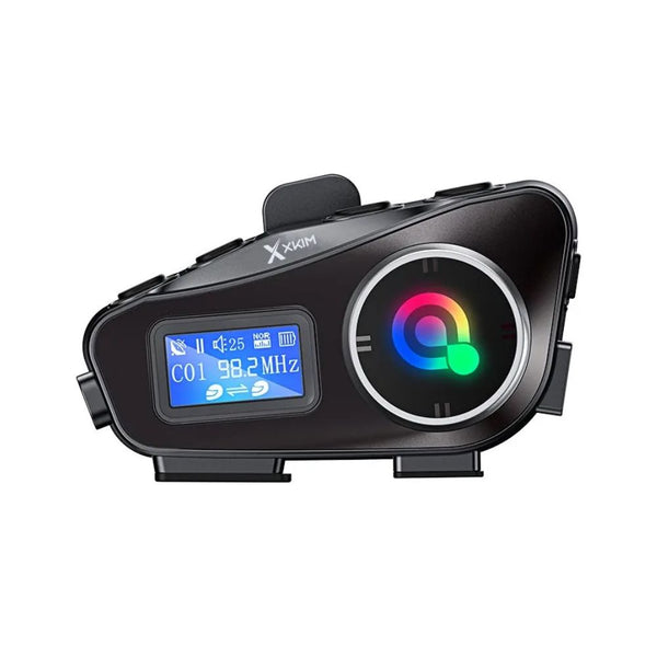 Intercomunicador XKIM X-RIDERCOM XQ24 – Bluetooth 5.1, Larga Autonomía y Resistencia IPX6