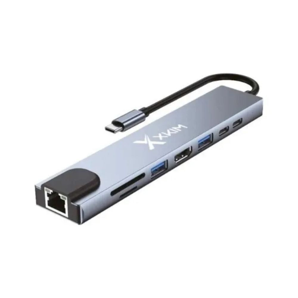 Adaptador Multipuertos 8 En 1 Xternalport X Kim