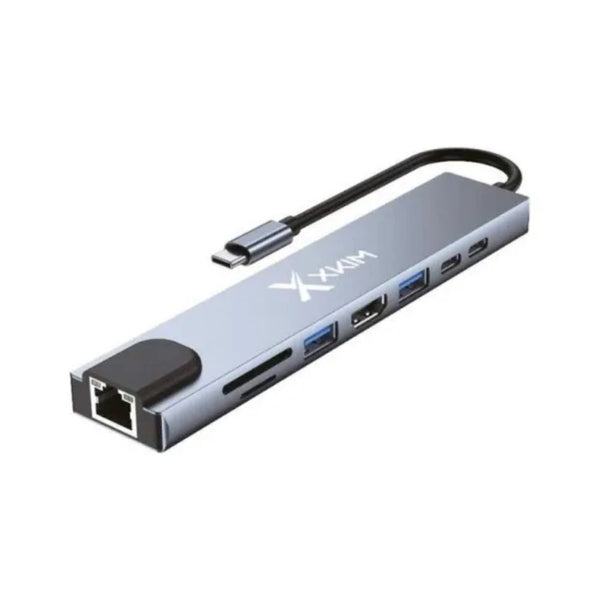 Adaptador Multipuertos 8 En 1 Xternalport X Kim