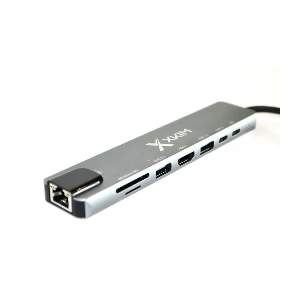 Adaptador Multipuertos 8 En 1 Xternalport X Kim