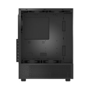 Chasis Compacto Gamer XPG Media Torre Invader X Mini con Vidrio y ARGB Negro