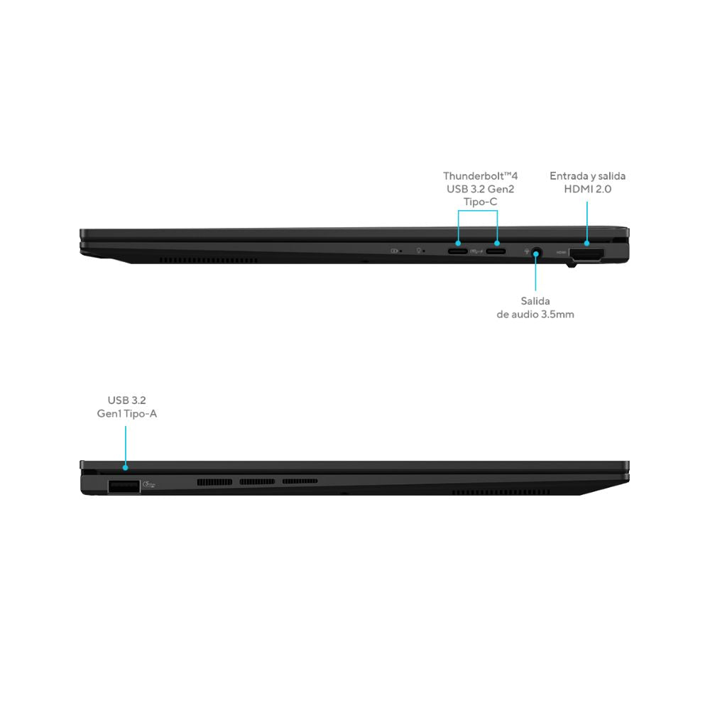 Portátil ASUS Zenbook 14 OLED UM3406HA Ryzen 7 8840HS 16GB 1TB SSD FHD OLED