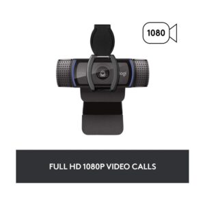 Cámara Web Logitech C920s PRO Full HD 1080p con Micrófono Estéreo y Tapa de Privacidad