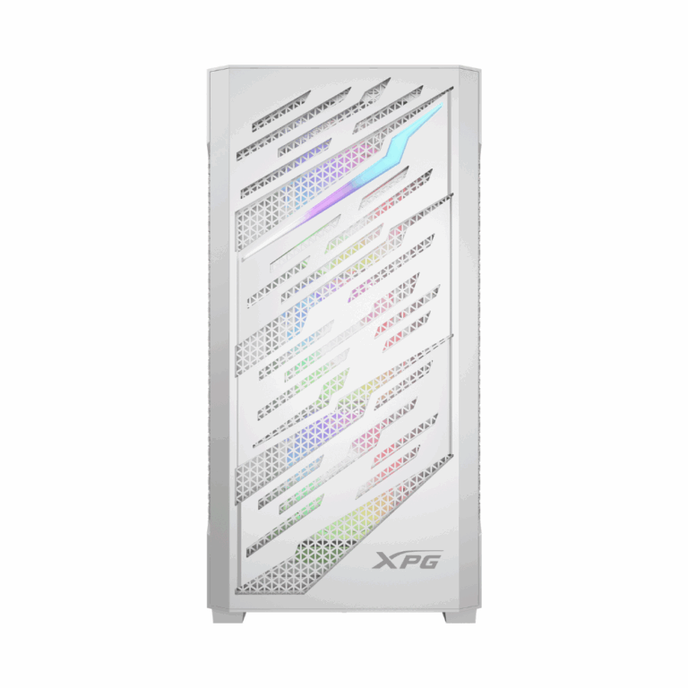 Chasis Gamer XPG Starker Air BTF Blanco ATX con Alto Flujo de Aire