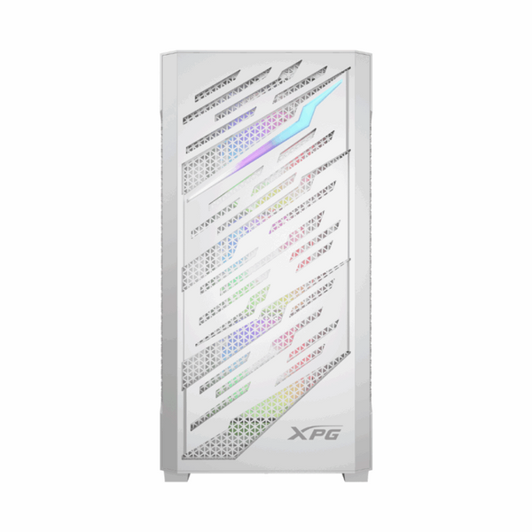 Chasis Gamer XPG Starker Air BTF Blanco ATX con Alto Flujo de Aire