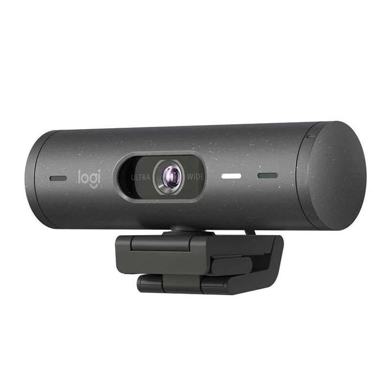 Cámara Web Logitech Brío 500- Negro