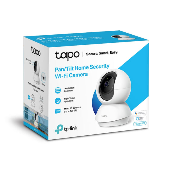 Cámara TP-LINK Tapo C200 Wi-Fi de Seguridad Full HD 360° Visión Nocturna