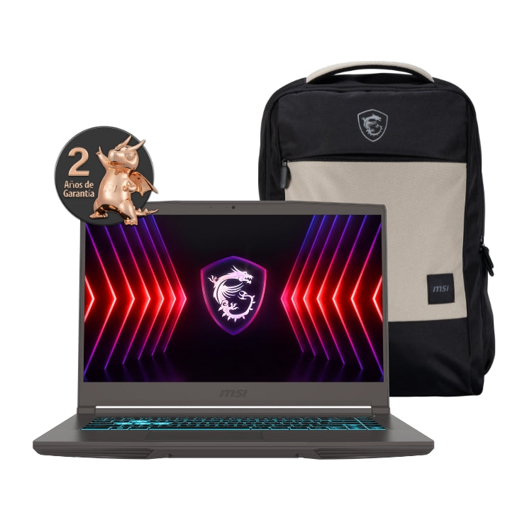 Portátil Gamer MSI Thin A15 Ryzen 7 7735HS RTX 4050 6GB 16GB RAM 512GB SSD 15.6″ FHD 144Hz Teclado Retroiluminado