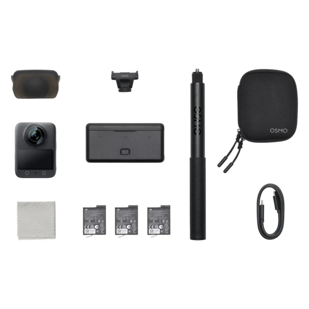 Cámara DJI Osmo 360 Adventure Combo | Video 8K 360° HDR Alto Rango Dinámico | Garantía 12 Meses