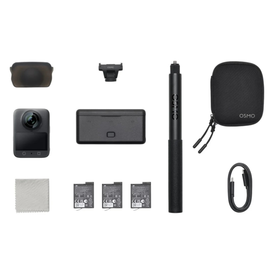Cámara DJI Osmo 360 Adventure Combo | Video 8K 360° HDR Alto Rango Dinámico | Garantía 12 Meses