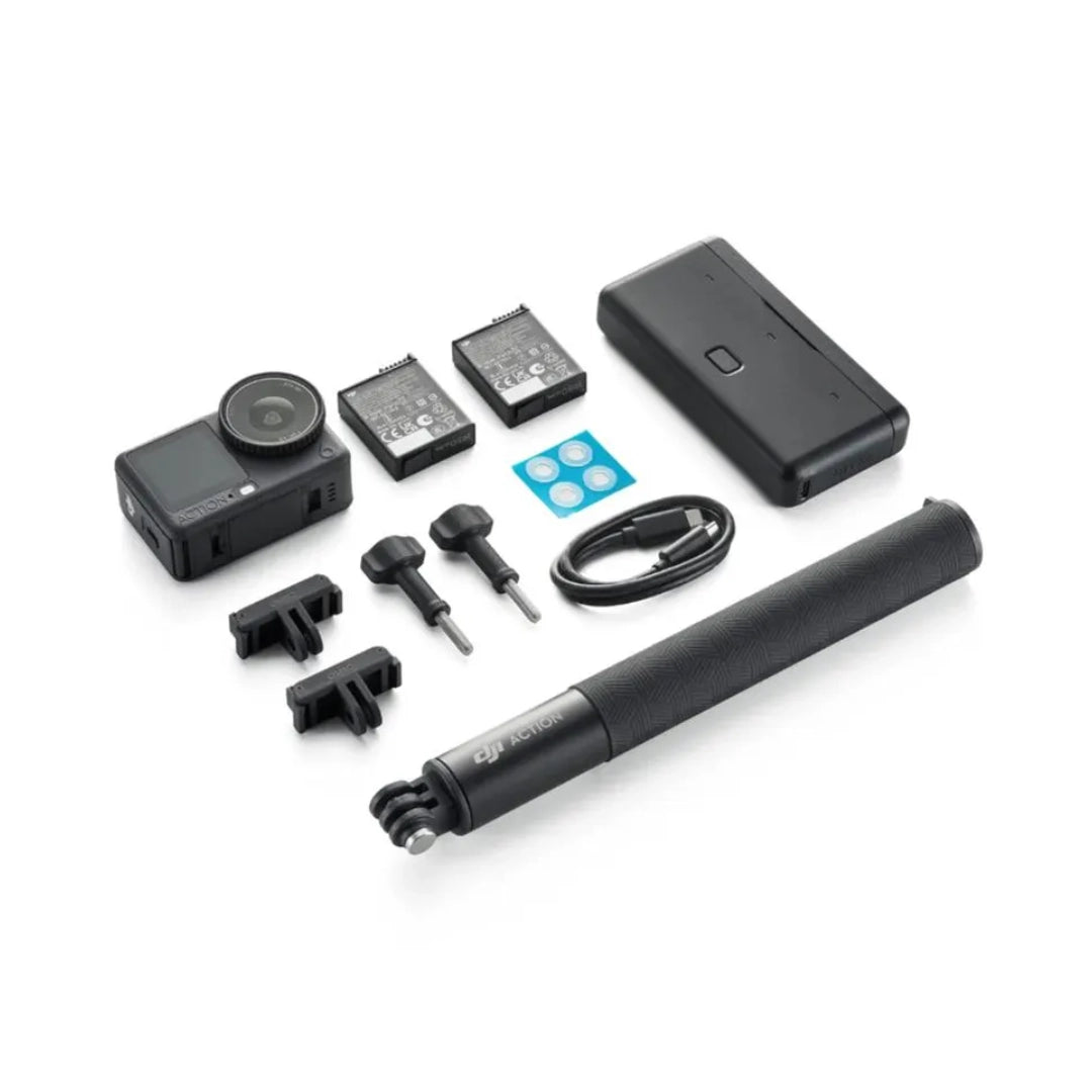 Cámara DJI Osmo Action 6 Adventure Combo | 4K 120FPS Resistente al Agua Estabilización | Garantía 12 Meses
