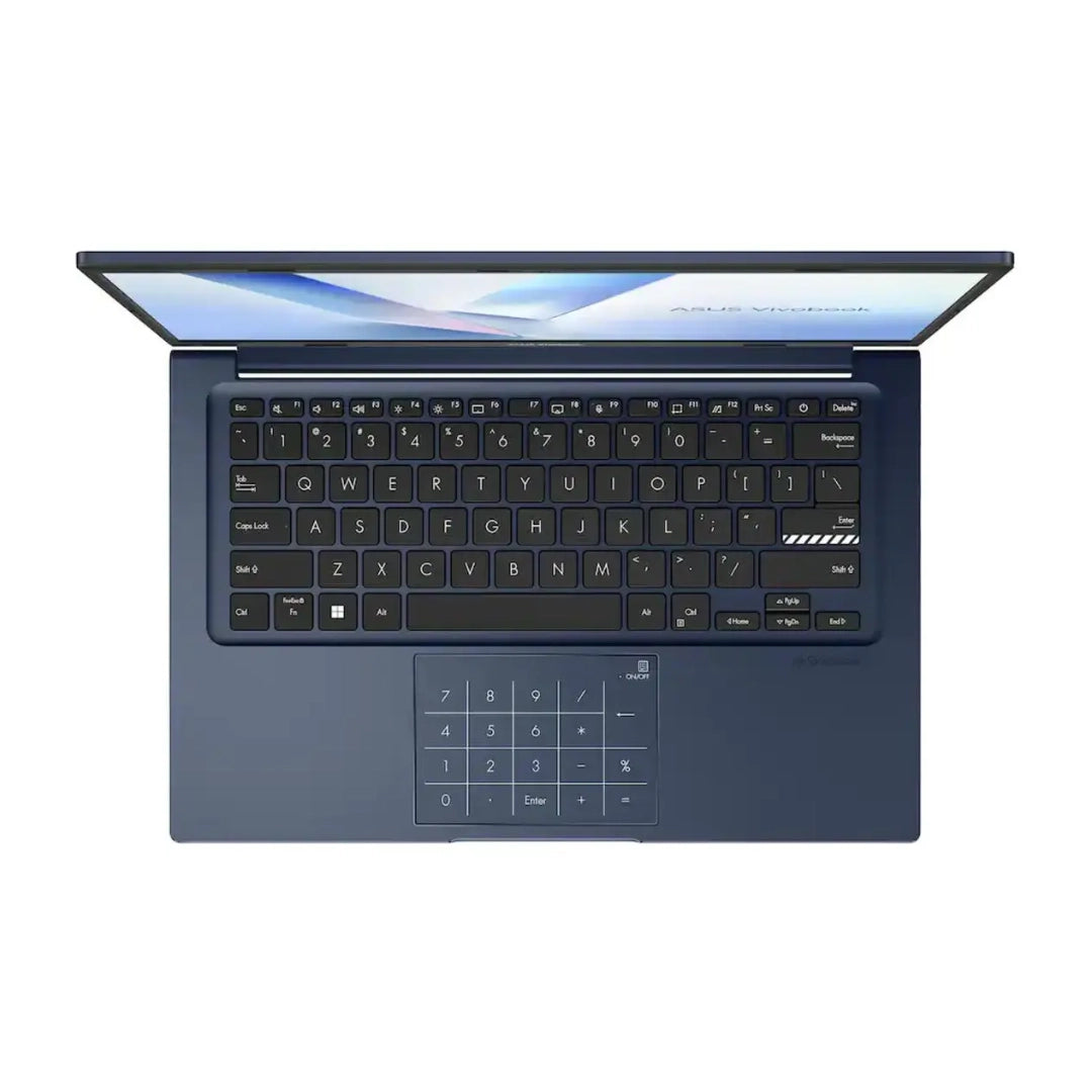 Portátil ASUS VivoBook 14 X1404VAP-V14-Q | Intel Core 5-120U | RAM 8GB | 256GB SSD | Pantalla 14″ FHD | Quiet Blue