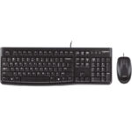 Combo Teclado y Mouse Logitech MK120 USB