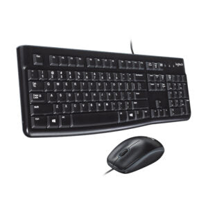 Combo Teclado y Mouse Logitech MK120 USB